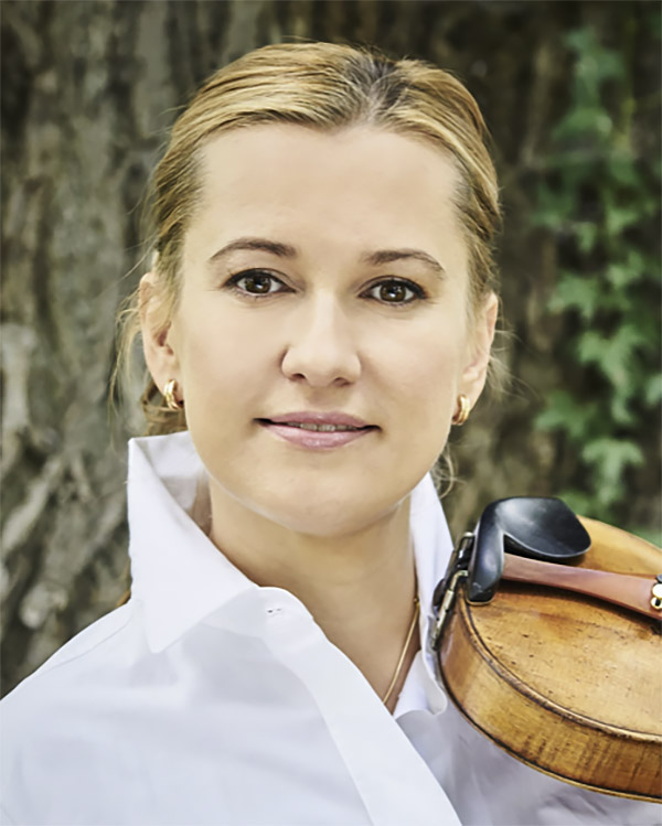 Die Geigerin Maria Solozobova